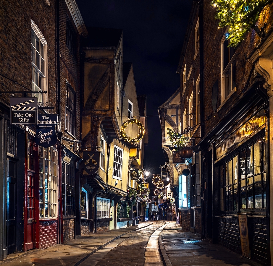 Christmas Night in the Shambles - Janet Taylor - Third Place